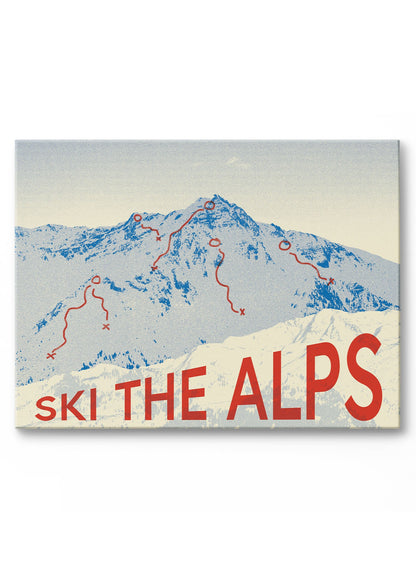 Skier's Bucket List, Poster